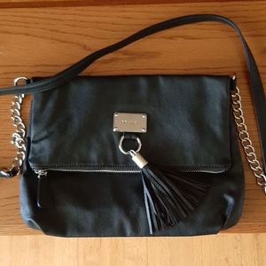 Nine West Faux Leather Tassel Shoulder/Crossbody